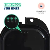 Vent hole detail frame